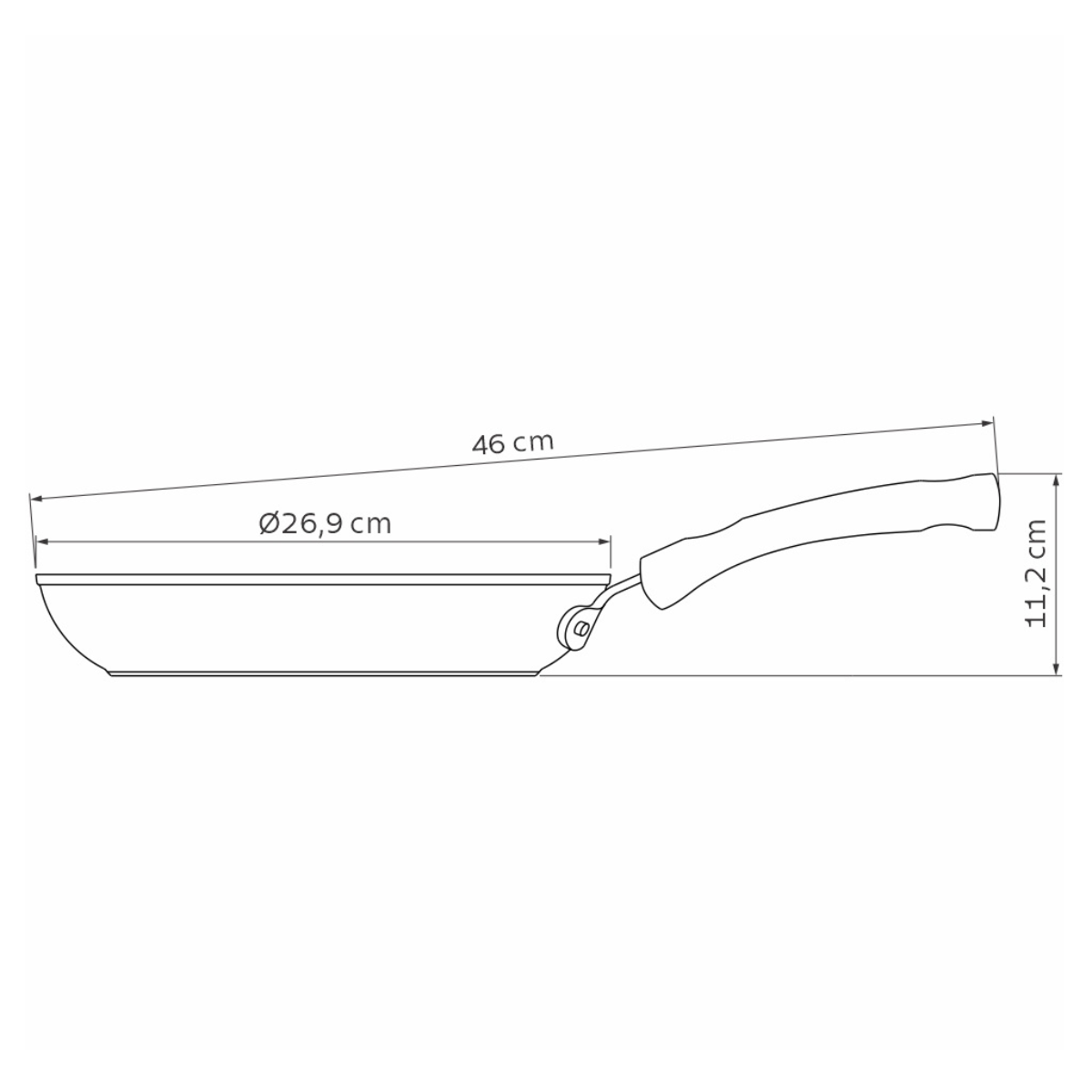Tramontina Professional Frying Pan, Non-stick, Induction