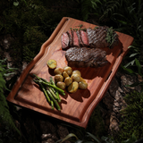 Tramontina Antibacterial Savia Wood Chopping Board with Groove