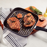 Tramontina Paris 28cm Skillet Grill, Non-Stick