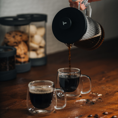 Tramontina 600ml French Press Coffee Maker, Borosilicate Glass