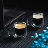 Tramontina 2pc Double-Walled Tea/Coffee Cup Set
