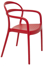 Tramontina Summa Sissi Armchair with Open Backrest