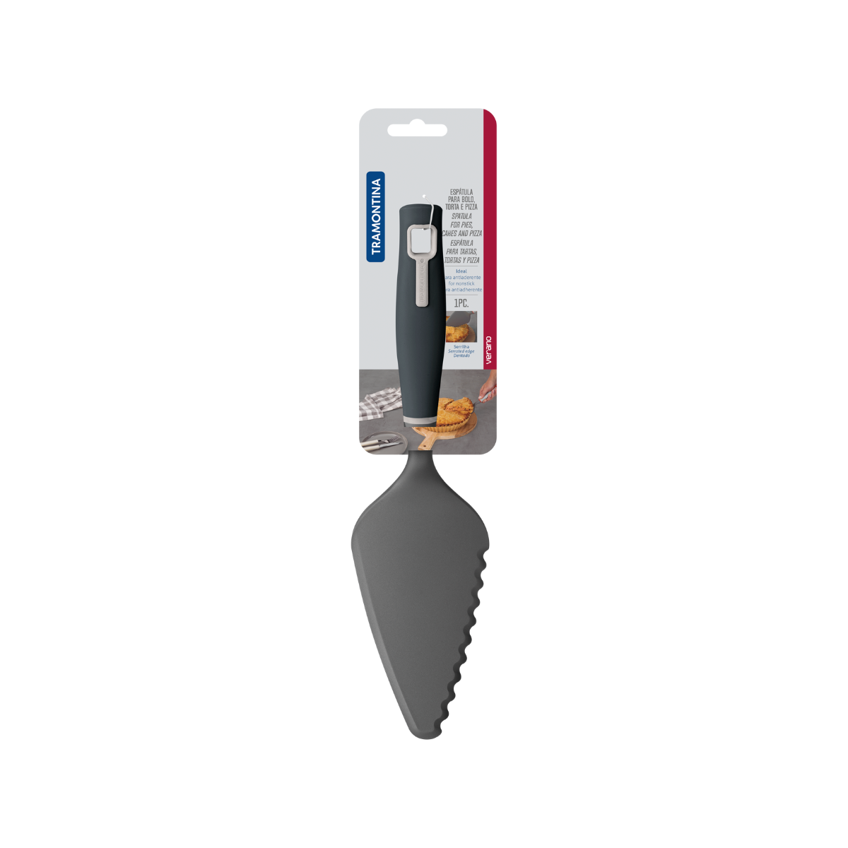 Tramontina Verano Cake Pizza Server, Stainless Steel